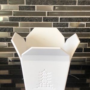 Chinese take out pot